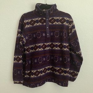 Vintage LL Bean Fleece Pullover